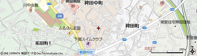 日本経済新聞綾羅木販売周辺の地図