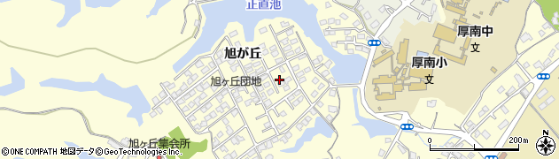 山口県宇部市東須恵（旭が丘）周辺の地図