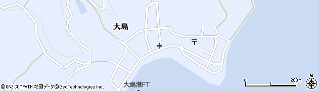 新居浜市医師会大島診療所周辺の地図