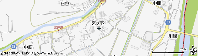 徳島県徳島市多家良町宮ノ下16周辺の地図