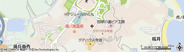 愛媛県今治市湯ノ浦周辺の地図