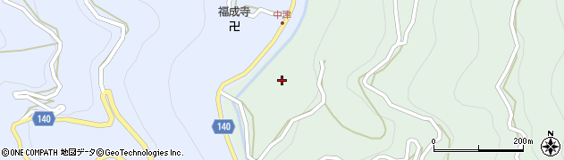 徳島県三好市井川町井内東2459周辺の地図