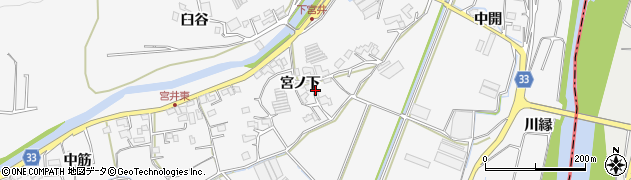 徳島県徳島市多家良町宮ノ下20周辺の地図