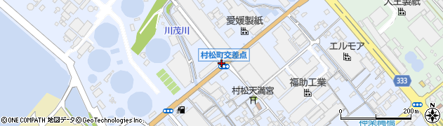 村松町周辺の地図