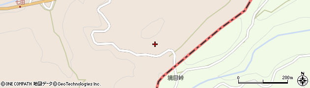 愛媛県四国中央市川滝町下山80周辺の地図