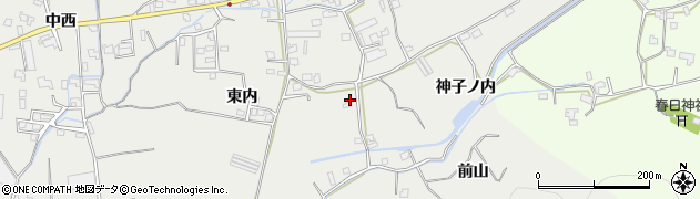 徳島県小松島市田浦町（神子ノ内）周辺の地図