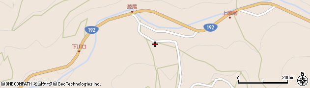 愛媛県四国中央市川滝町下山1339周辺の地図