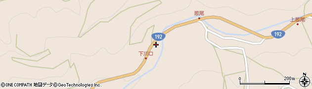 愛媛県四国中央市川滝町下山1373周辺の地図