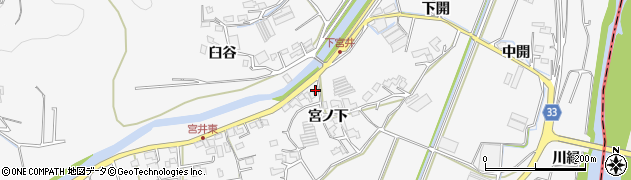 徳島県徳島市多家良町宮ノ下93周辺の地図