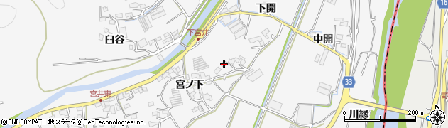 徳島県徳島市多家良町宮ノ下75周辺の地図