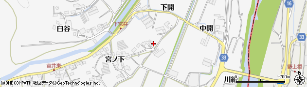徳島県徳島市多家良町宮ノ下38周辺の地図