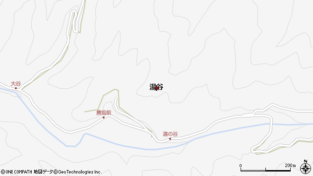 〒519-4672 三重県熊野市五郷町湯谷の地図