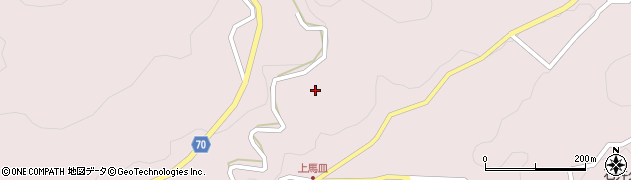 山口県柳井市柳井（上馬皿）周辺の地図
