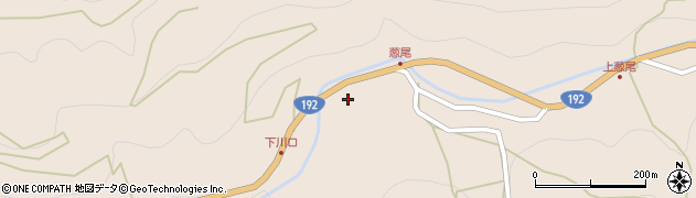 愛媛県四国中央市川滝町下山1353周辺の地図