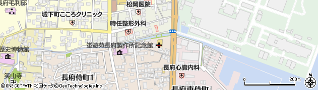 ふくの関 長府観光会館店周辺の地図