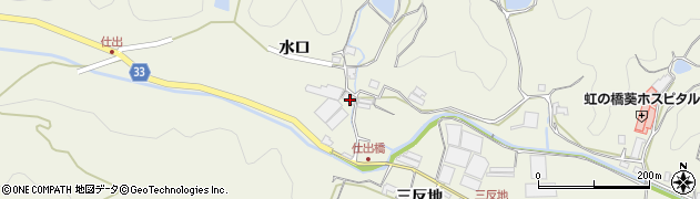 徳島県徳島市八多町水口59周辺の地図