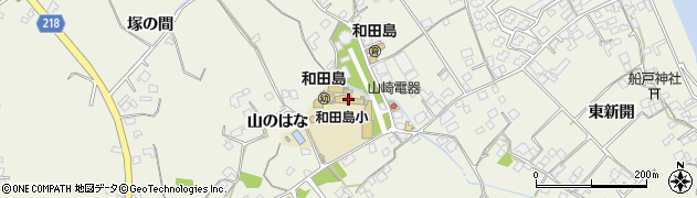 小松島市立和田島小学校周辺の地図