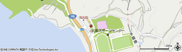 道の駅風早の郷風和里周辺の地図
