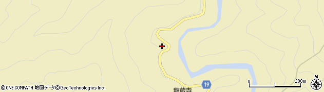 和歌山県田辺市龍神村龍神588周辺の地図