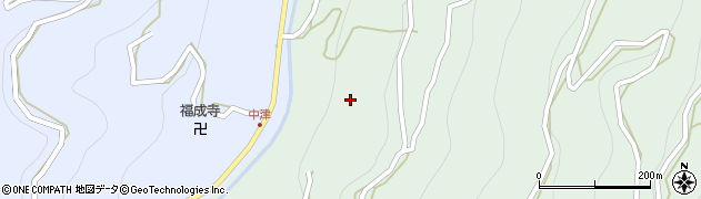 徳島県三好市井川町井内東2548周辺の地図