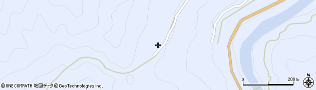 徳島県美馬市穴吹町口山首野561周辺の地図