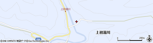 和歌山県日高郡日高川町上初湯川380周辺の地図