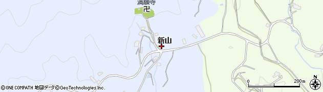 山口県光市浅江（新山）周辺の地図