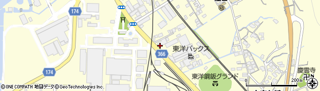 梅山商店周辺の地図