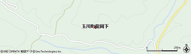 愛媛県今治市玉川町龍岡下周辺の地図