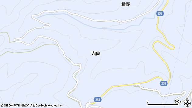 〒779-4109 徳島県美馬郡つるぎ町貞光横野の地図