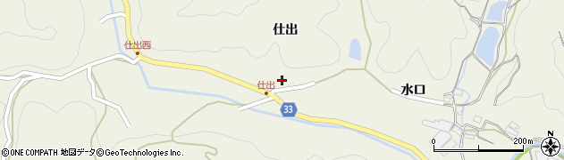 徳島県徳島市八多町水口143周辺の地図