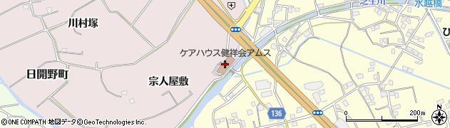 健祥会イントロセンター小松島周辺の地図