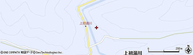 和歌山県日高郡日高川町上初湯川344周辺の地図