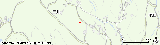山口県光市三井周辺の地図