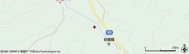 山口県柳井市日積東宮ケ峠6642周辺の地図