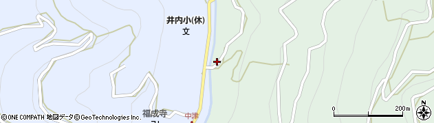 徳島県三好市井川町井内東2510周辺の地図