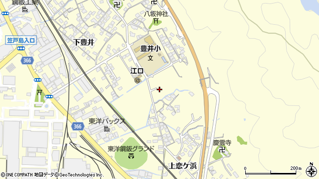 〒744-0002 山口県下松市東豊井新町の地図