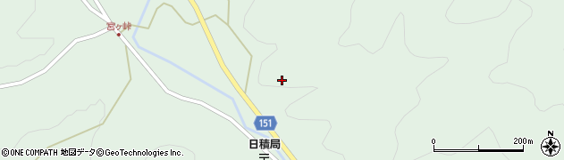 山口県柳井市日積東宮ケ峠6484周辺の地図