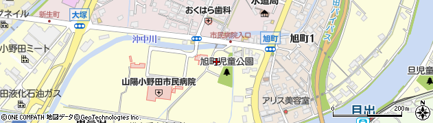 小野田医師会訪問看護ステーション周辺の地図