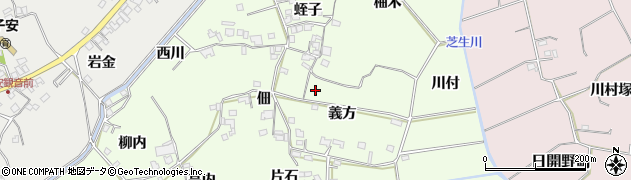 徳島県小松島市新居見町周辺の地図