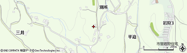 山口県光市三井別所419周辺の地図