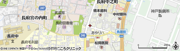 岩田屋文具店周辺の地図