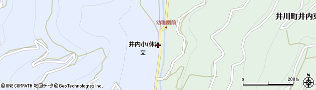 井内郵便局 ＡＴＭ周辺の地図