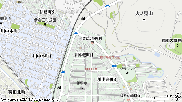 〒751-0853 山口県下関市川中豊町の地図