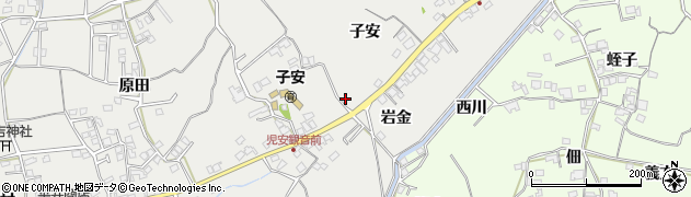 徳島県小松島市田浦町（子安）周辺の地図
