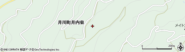 徳島県三好市井川町井内東3313周辺の地図