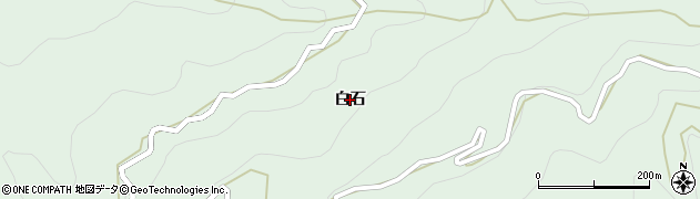 徳島県つるぎ町（美馬郡）半田（白石）周辺の地図