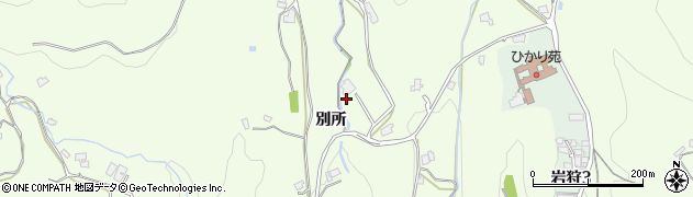 山口県光市三井（別所）周辺の地図