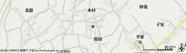 徳島県小松島市田浦町原田45周辺の地図