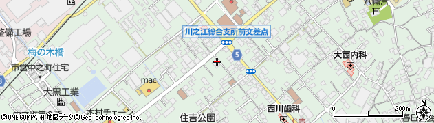 愛媛銀行川之江支店 ＡＴＭ周辺の地図